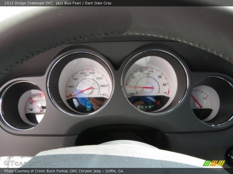 Jazz Blue Pearl / Dark Slate Gray 2013 Dodge Challenger SXT