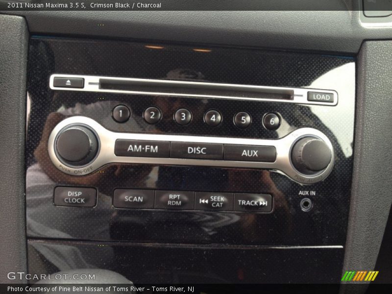 Crimson Black / Charcoal 2011 Nissan Maxima 3.5 S