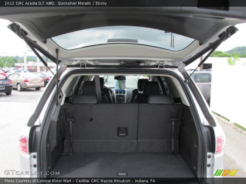 Quicksilver Metallic / Ebony 2012 GMC Acadia SLT AWD