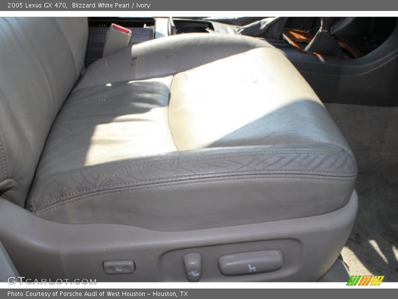 Blizzard White Pearl / Ivory 2005 Lexus GX 470