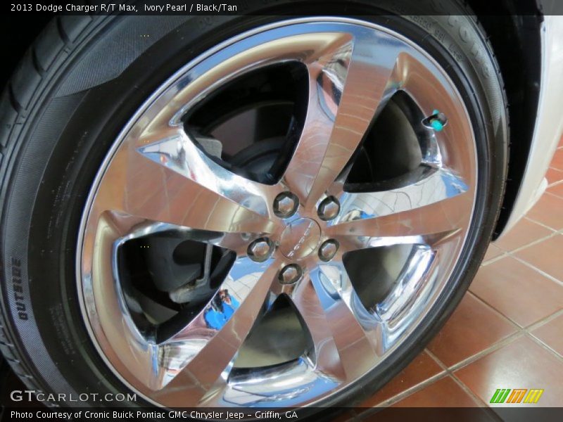 Ivory Pearl / Black/Tan 2013 Dodge Charger R/T Max