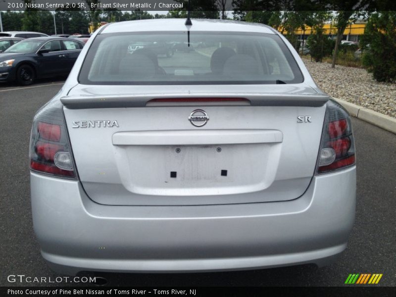 Brilliant Silver Metallic / Charcoal 2010 Nissan Sentra 2.0 SR