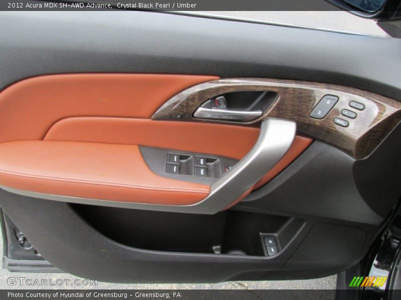 Door Panel of 2012 MDX SH-AWD Advance