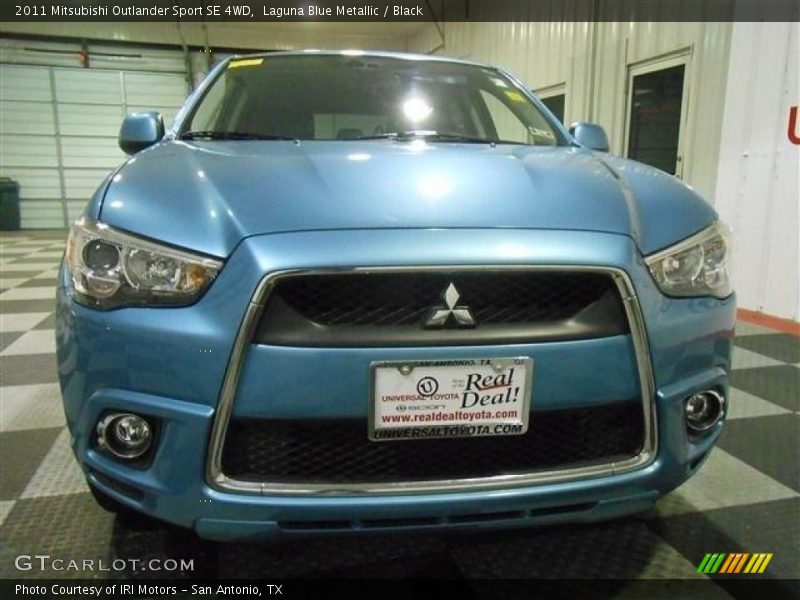 Laguna Blue Metallic / Black 2011 Mitsubishi Outlander Sport SE 4WD