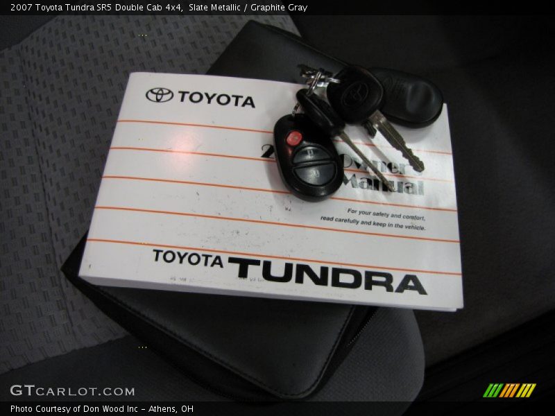 Slate Metallic / Graphite Gray 2007 Toyota Tundra SR5 Double Cab 4x4