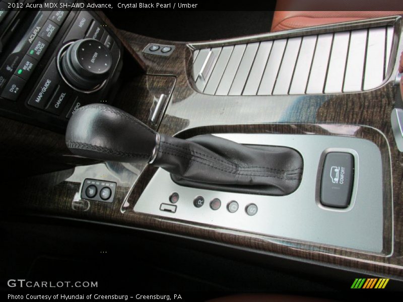  2012 MDX SH-AWD Advance 6 Speed Sequential SportShift Automatic Shifter