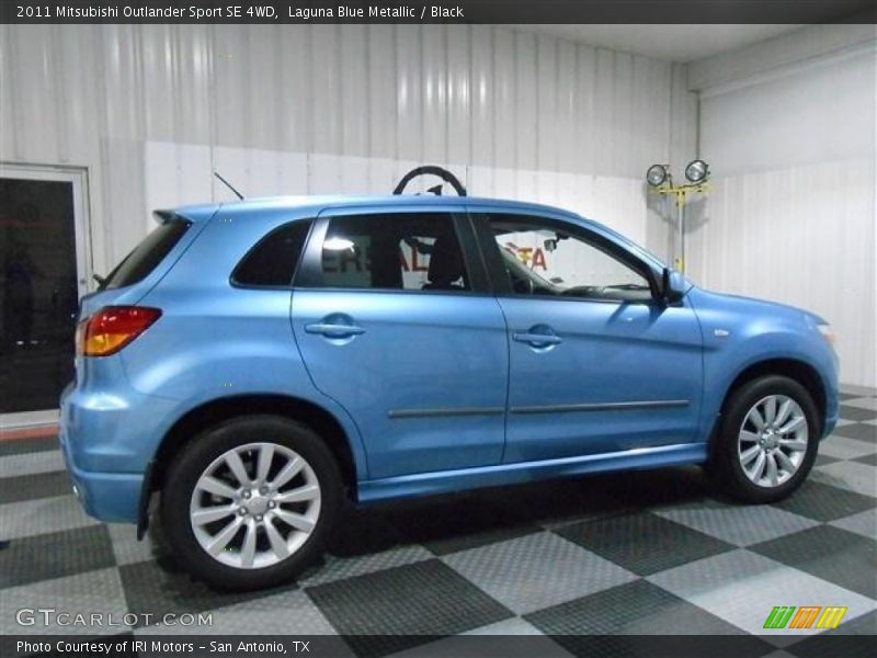 Laguna Blue Metallic / Black 2011 Mitsubishi Outlander Sport SE 4WD