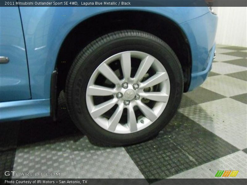 Laguna Blue Metallic / Black 2011 Mitsubishi Outlander Sport SE 4WD