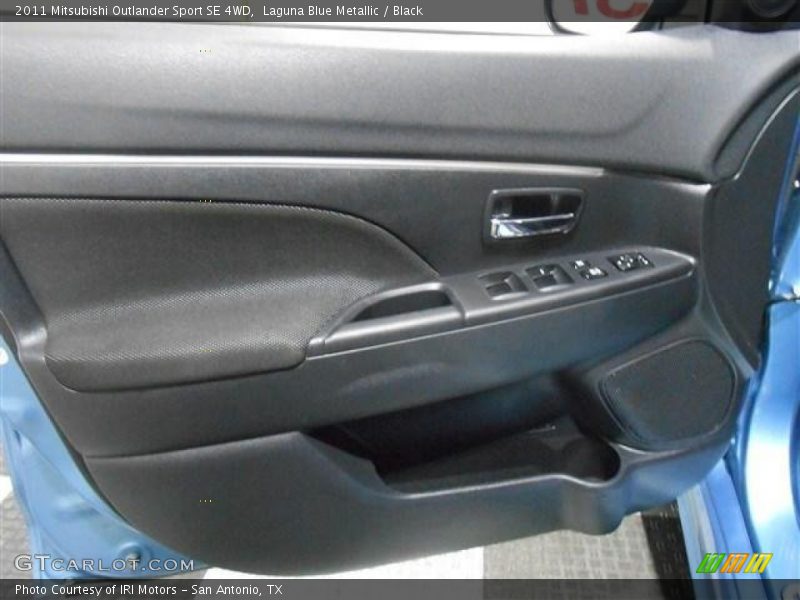 Laguna Blue Metallic / Black 2011 Mitsubishi Outlander Sport SE 4WD