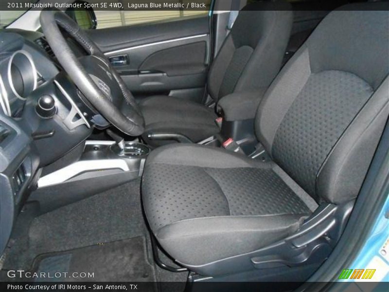 Laguna Blue Metallic / Black 2011 Mitsubishi Outlander Sport SE 4WD