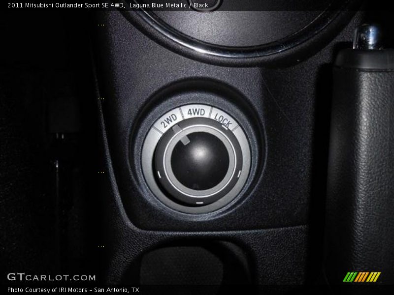 Laguna Blue Metallic / Black 2011 Mitsubishi Outlander Sport SE 4WD