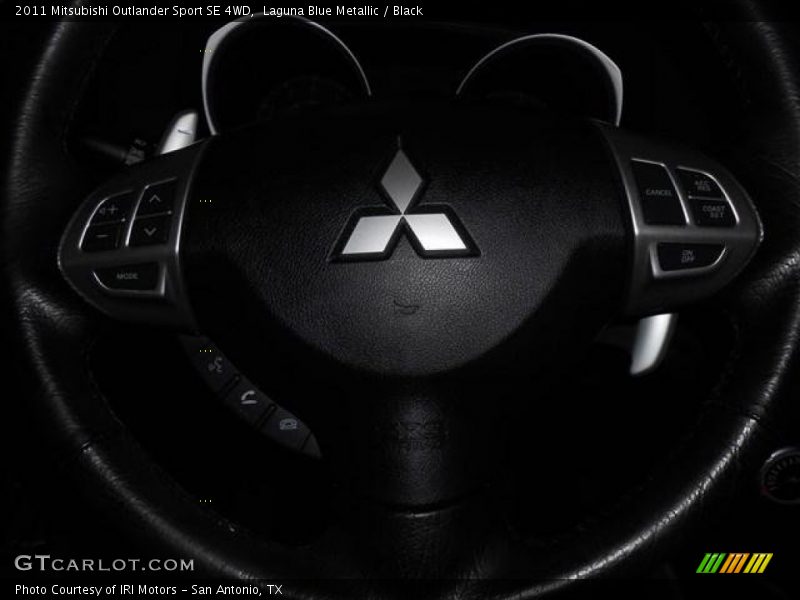 Laguna Blue Metallic / Black 2011 Mitsubishi Outlander Sport SE 4WD