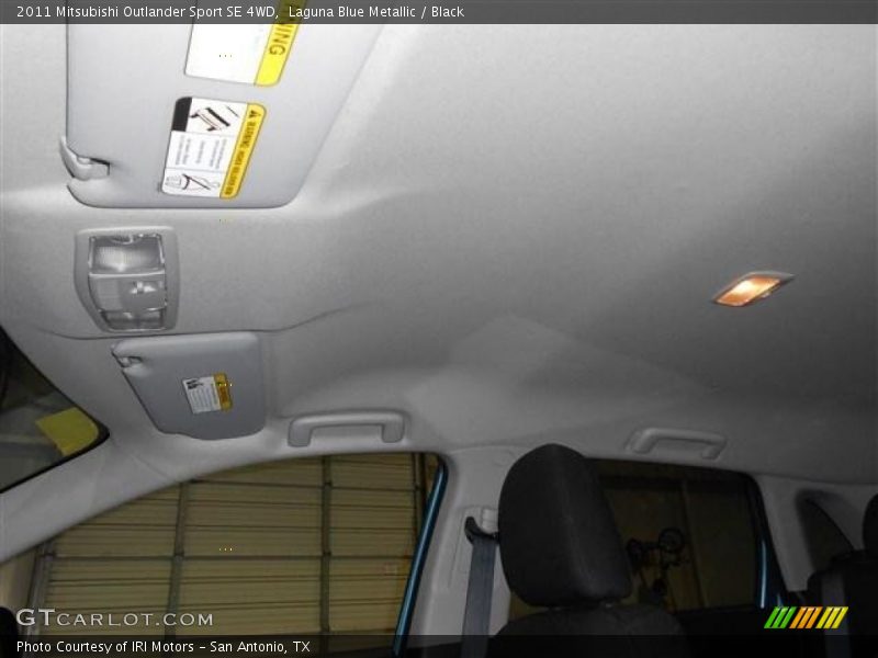 Laguna Blue Metallic / Black 2011 Mitsubishi Outlander Sport SE 4WD