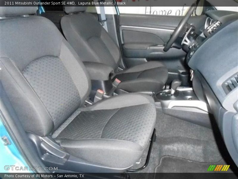 Laguna Blue Metallic / Black 2011 Mitsubishi Outlander Sport SE 4WD