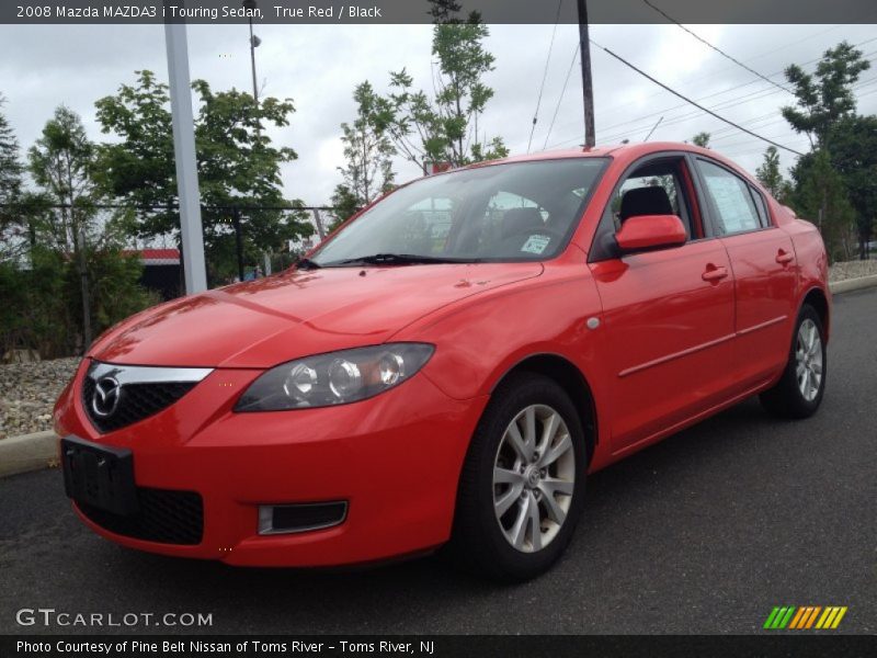 Front 3/4 View of 2008 MAZDA3 i Touring Sedan