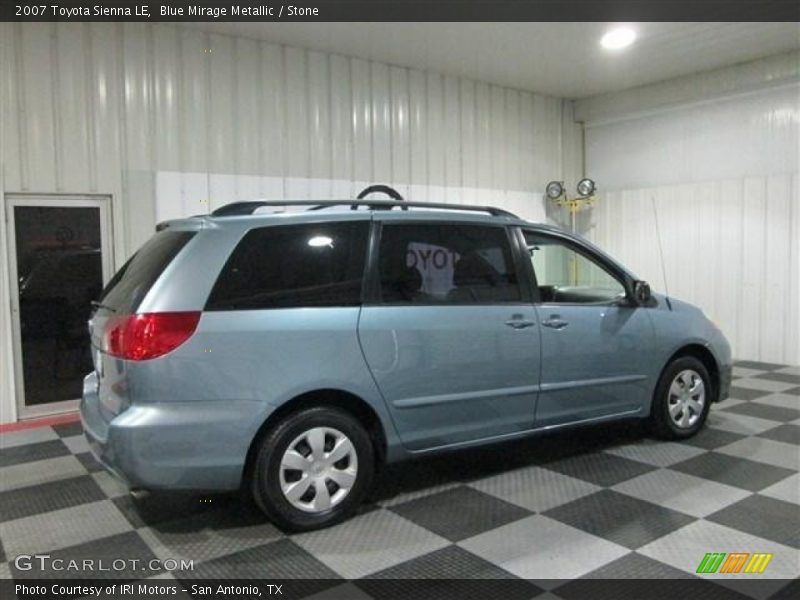 Blue Mirage Metallic / Stone 2007 Toyota Sienna LE