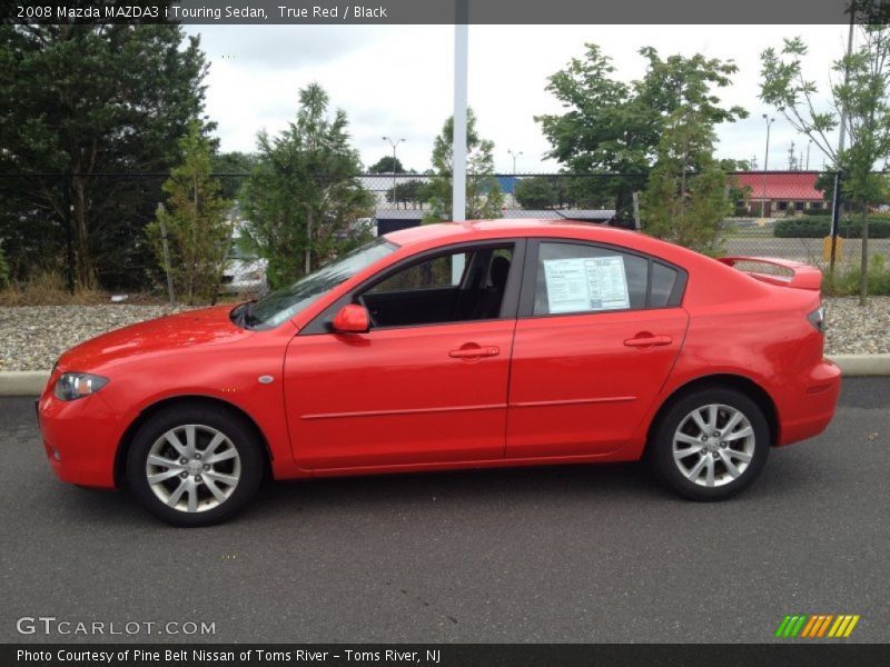  2008 MAZDA3 i Touring Sedan True Red