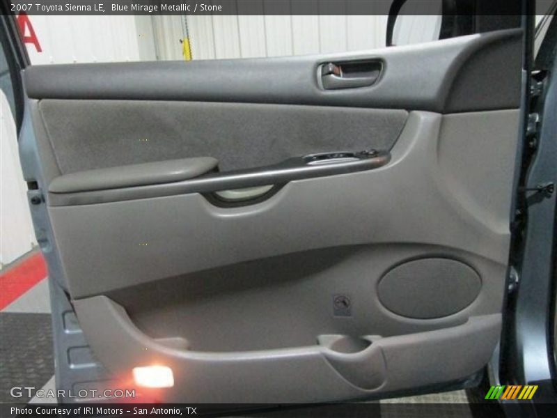 Blue Mirage Metallic / Stone 2007 Toyota Sienna LE