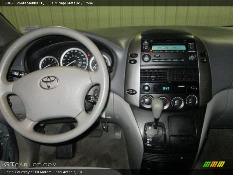 Blue Mirage Metallic / Stone 2007 Toyota Sienna LE