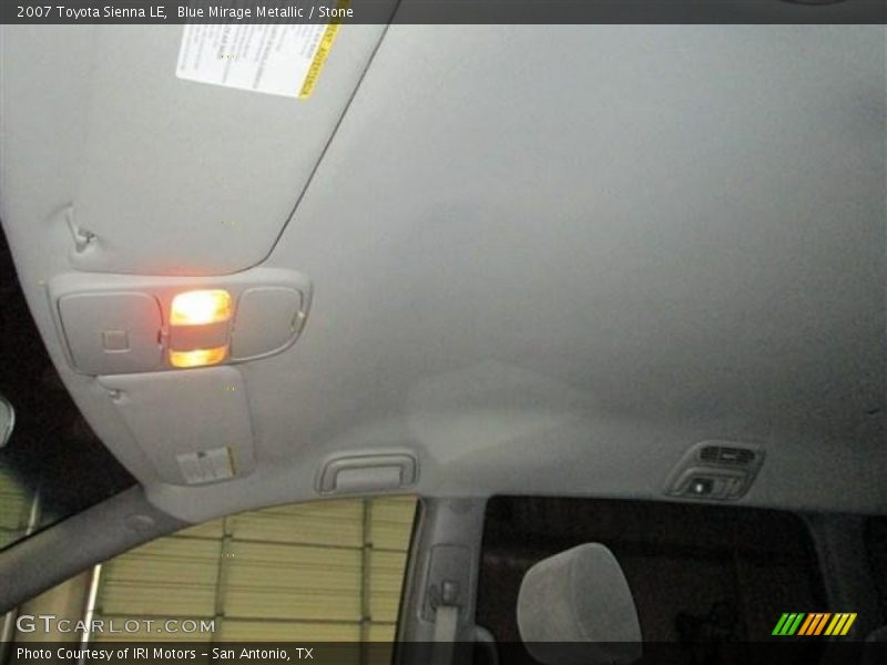 Blue Mirage Metallic / Stone 2007 Toyota Sienna LE