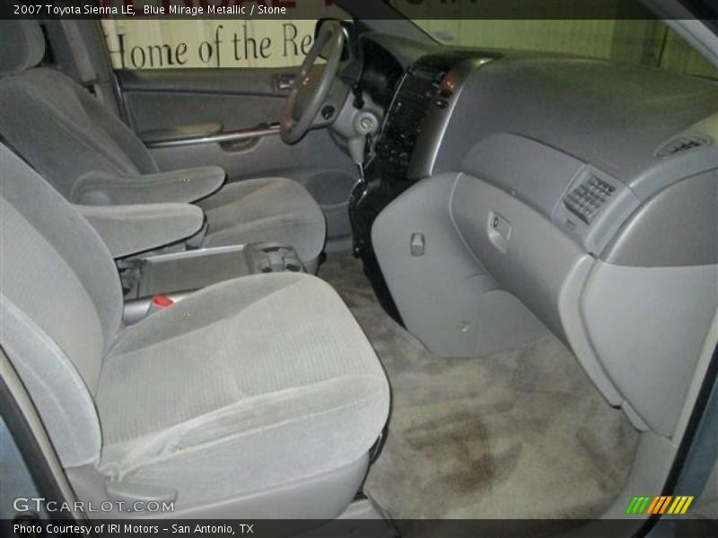 Blue Mirage Metallic / Stone 2007 Toyota Sienna LE