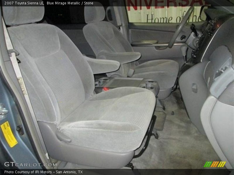 Blue Mirage Metallic / Stone 2007 Toyota Sienna LE