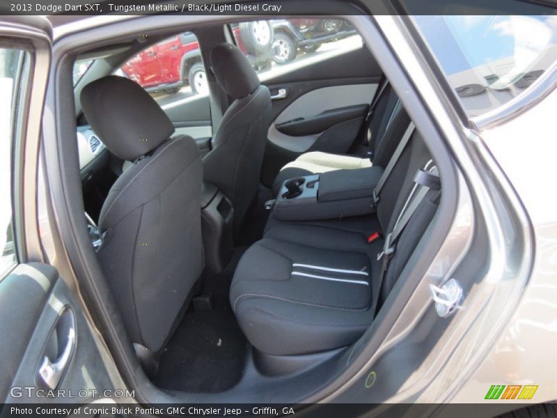 Tungsten Metallic / Black/Light Diesel Gray 2013 Dodge Dart SXT