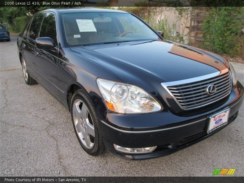 Blue Onyx Pearl / Ash 2006 Lexus LS 430