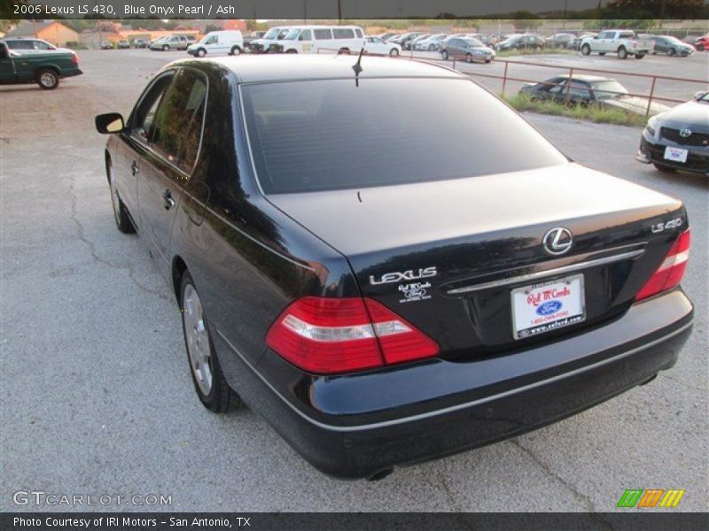 Blue Onyx Pearl / Ash 2006 Lexus LS 430