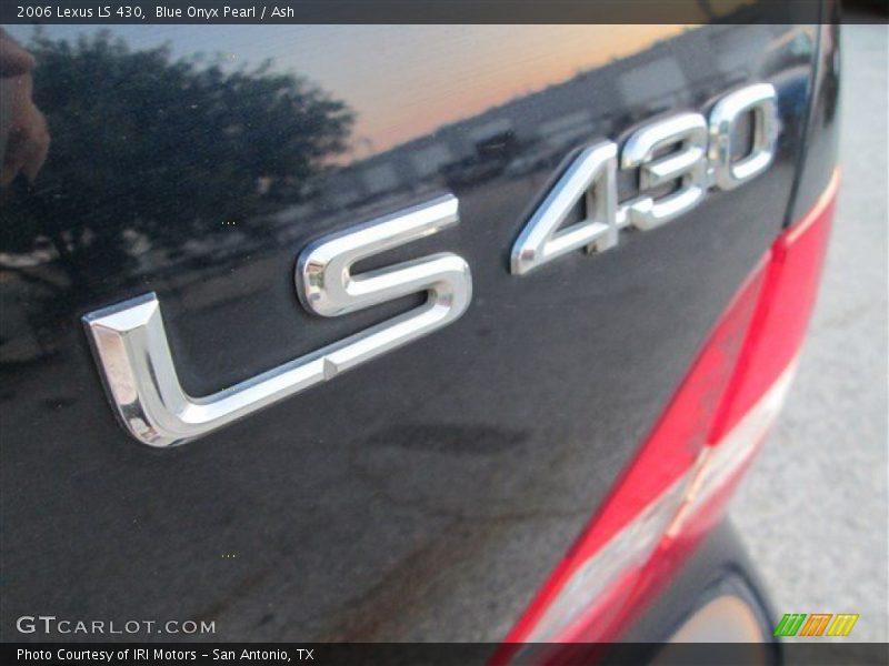 Blue Onyx Pearl / Ash 2006 Lexus LS 430