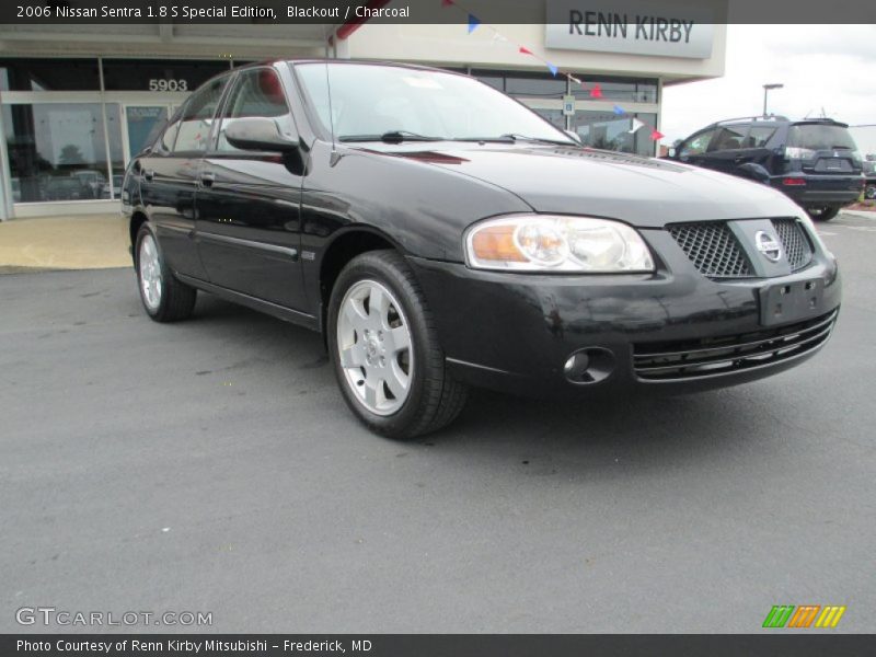 Blackout / Charcoal 2006 Nissan Sentra 1.8 S Special Edition