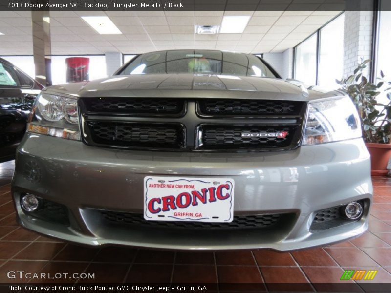 Tungsten Metallic / Black 2013 Dodge Avenger SXT Blacktop