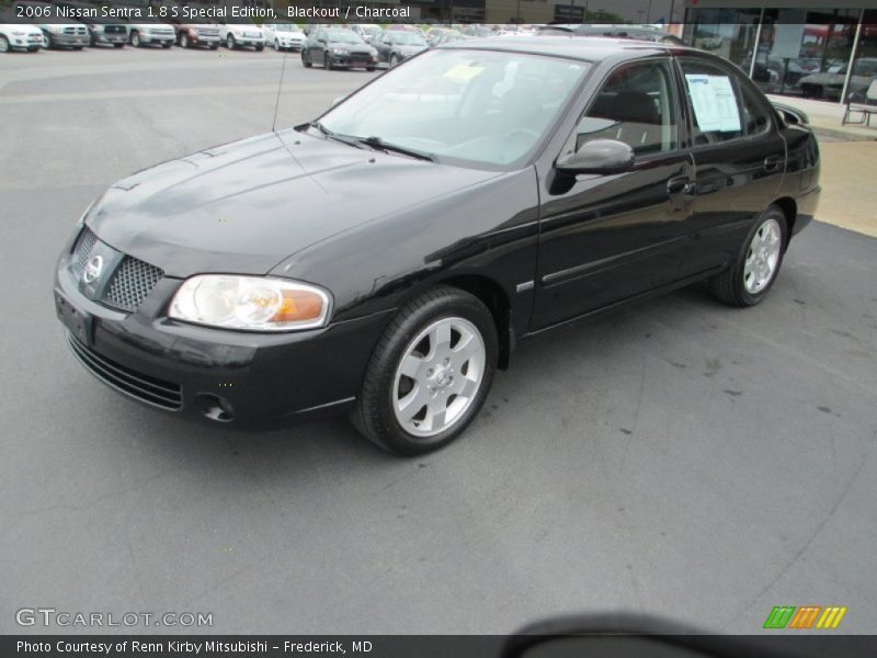 Blackout / Charcoal 2006 Nissan Sentra 1.8 S Special Edition