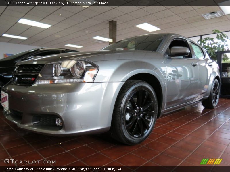 Tungsten Metallic / Black 2013 Dodge Avenger SXT Blacktop
