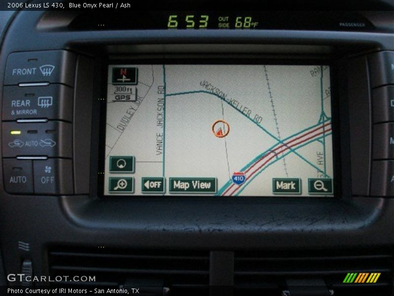 Navigation of 2006 LS 430