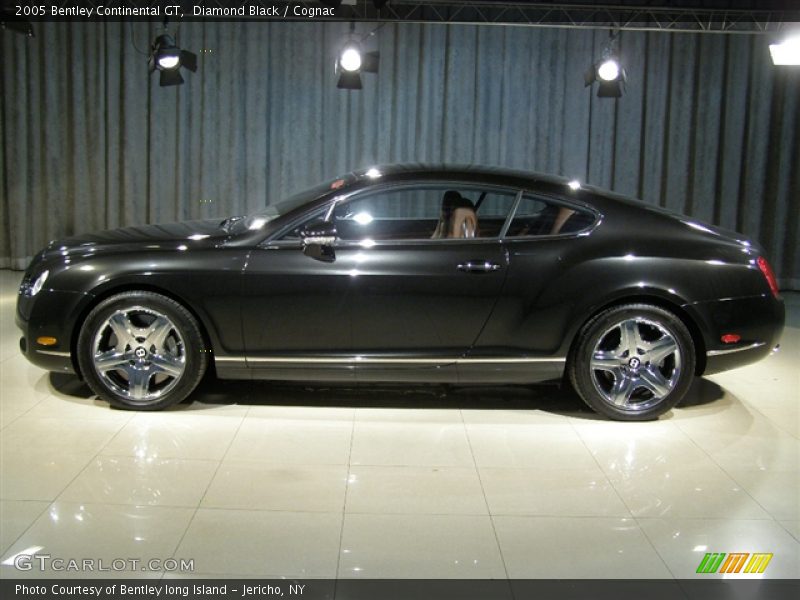 Diamond Black / Cognac 2005 Bentley Continental GT