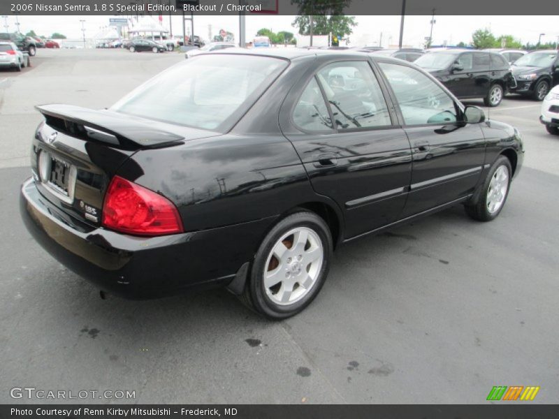 Blackout / Charcoal 2006 Nissan Sentra 1.8 S Special Edition