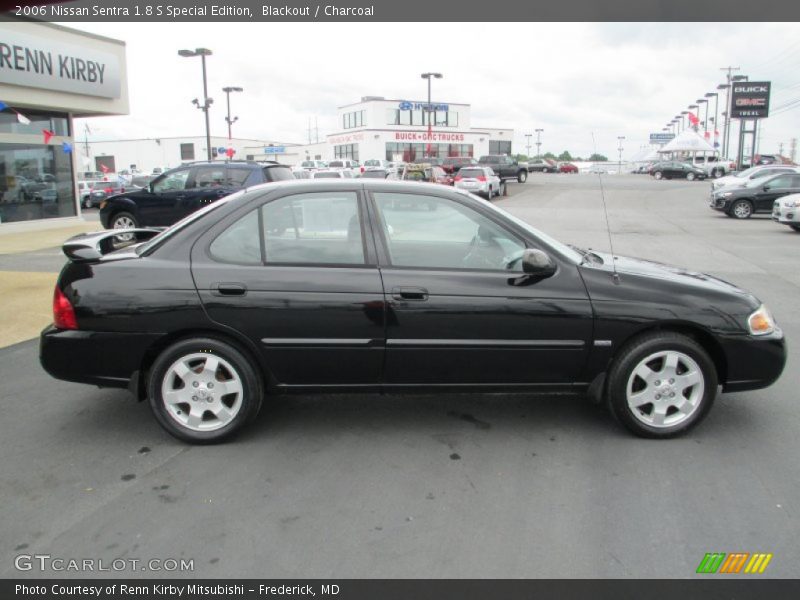 Blackout / Charcoal 2006 Nissan Sentra 1.8 S Special Edition