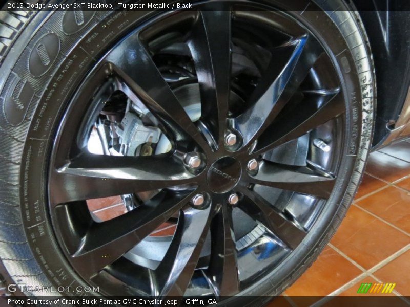 Tungsten Metallic / Black 2013 Dodge Avenger SXT Blacktop