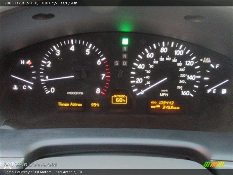  2006 LS 430 430 Gauges