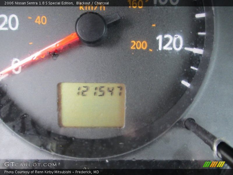 Blackout / Charcoal 2006 Nissan Sentra 1.8 S Special Edition