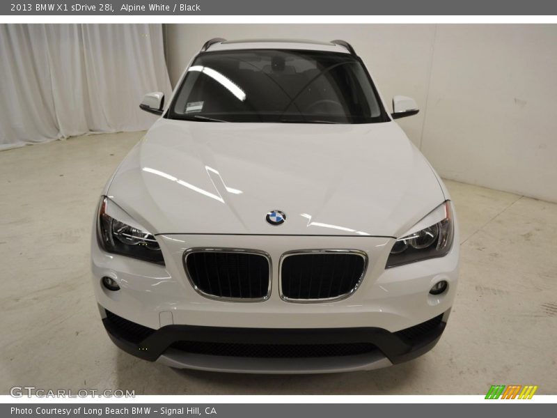 Alpine White / Black 2013 BMW X1 sDrive 28i