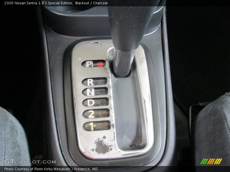 Blackout / Charcoal 2006 Nissan Sentra 1.8 S Special Edition