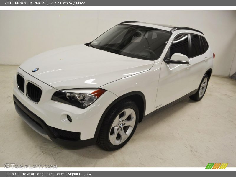 Alpine White / Black 2013 BMW X1 sDrive 28i