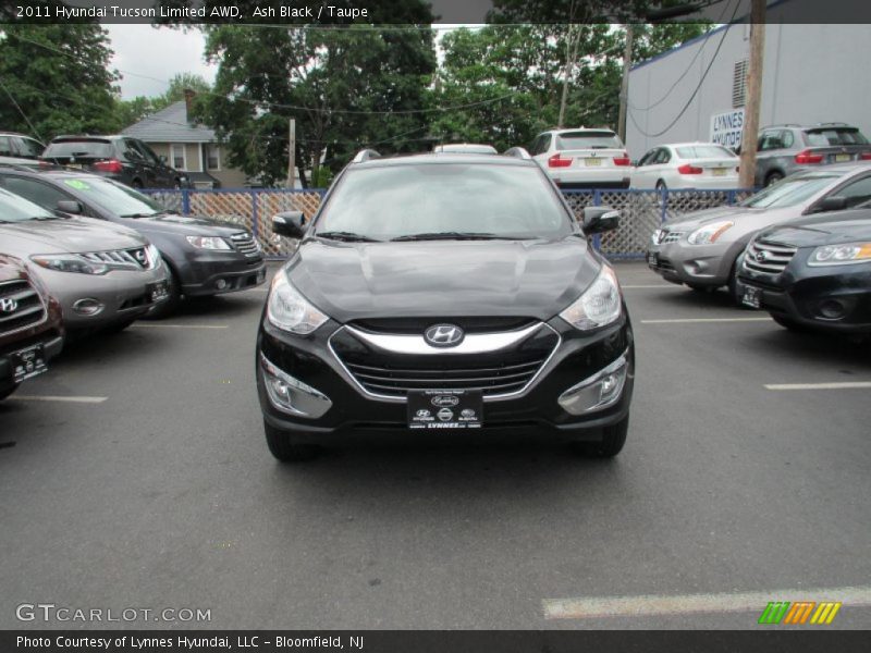 Ash Black / Taupe 2011 Hyundai Tucson Limited AWD