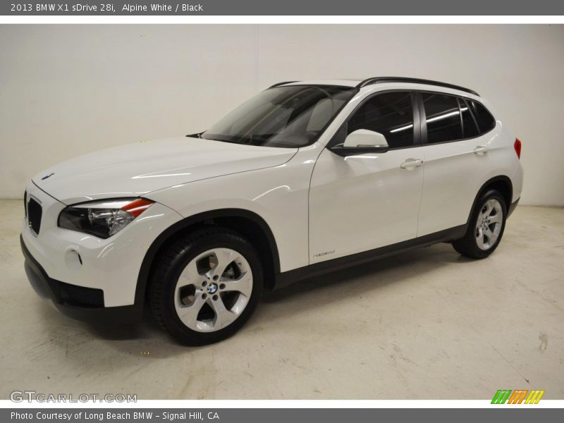 Alpine White / Black 2013 BMW X1 sDrive 28i