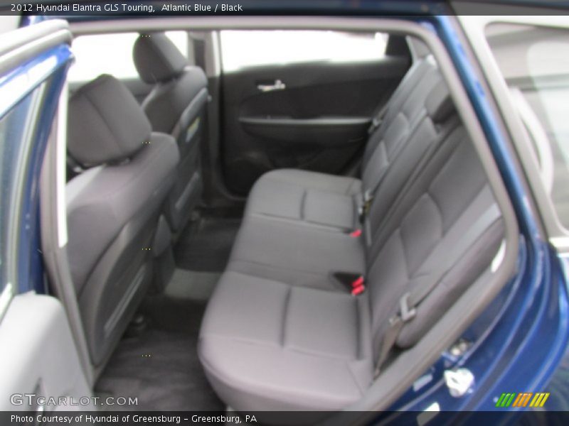 Atlantic Blue / Black 2012 Hyundai Elantra GLS Touring