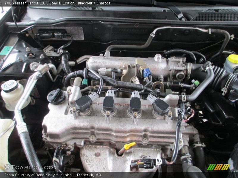 Blackout / Charcoal 2006 Nissan Sentra 1.8 S Special Edition