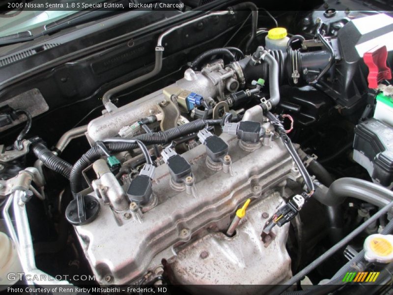 Blackout / Charcoal 2006 Nissan Sentra 1.8 S Special Edition