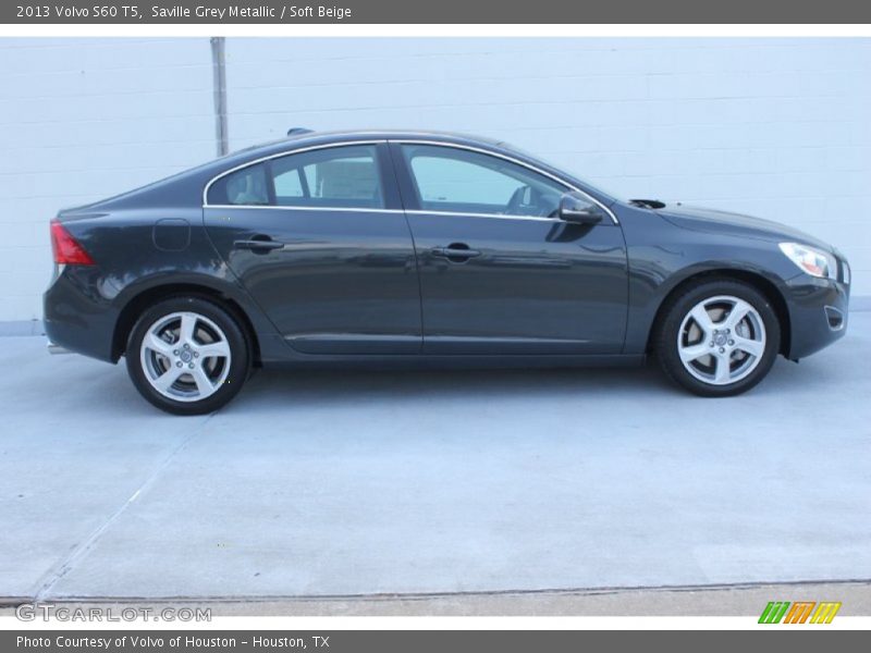 Saville Grey Metallic / Soft Beige 2013 Volvo S60 T5
